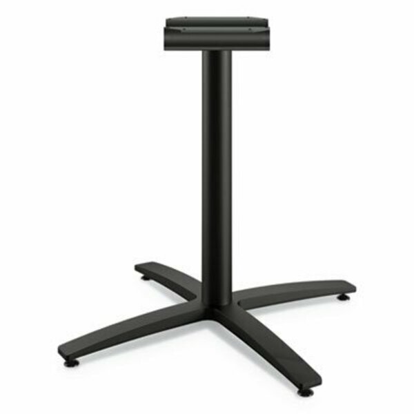 The Hon Co X-Base, Seated Height, f/30in/36in Tabletops, 29-1/2inH, CharBK BTX30SCBK